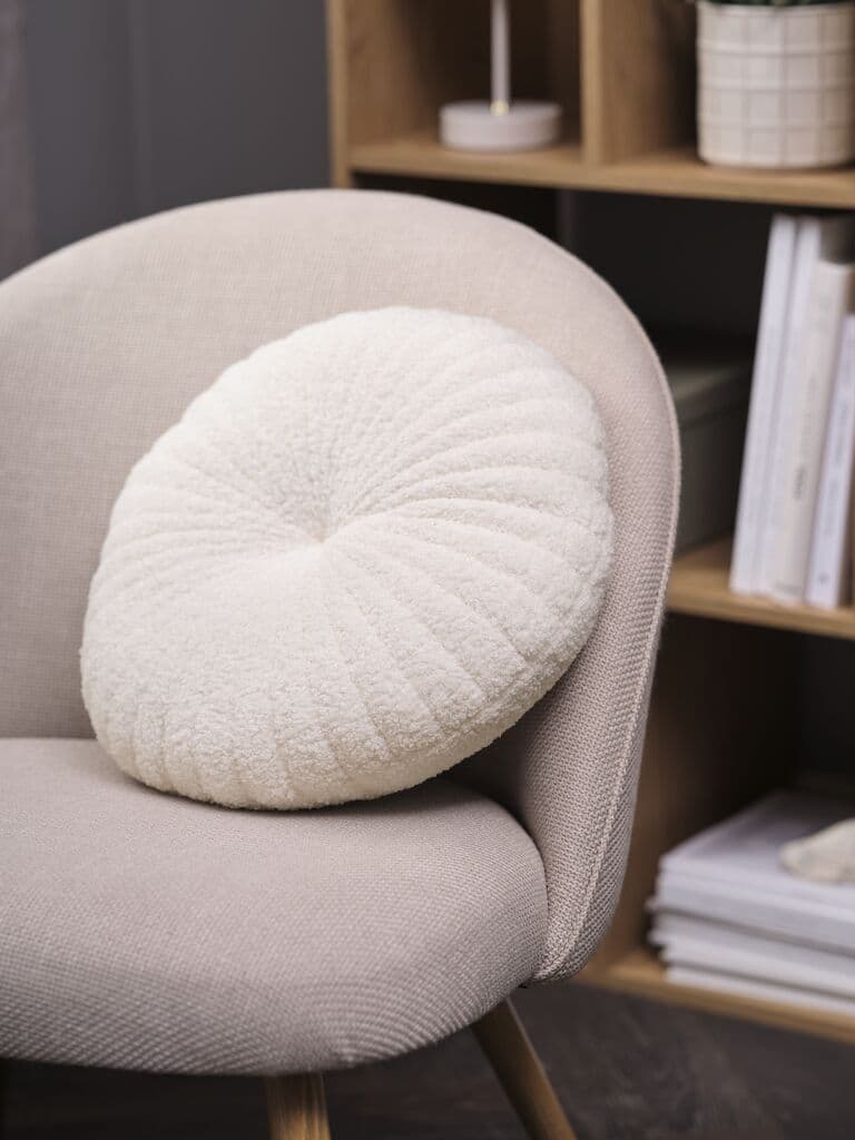 Almofada decorativa KUGLEASK Ø40 branco