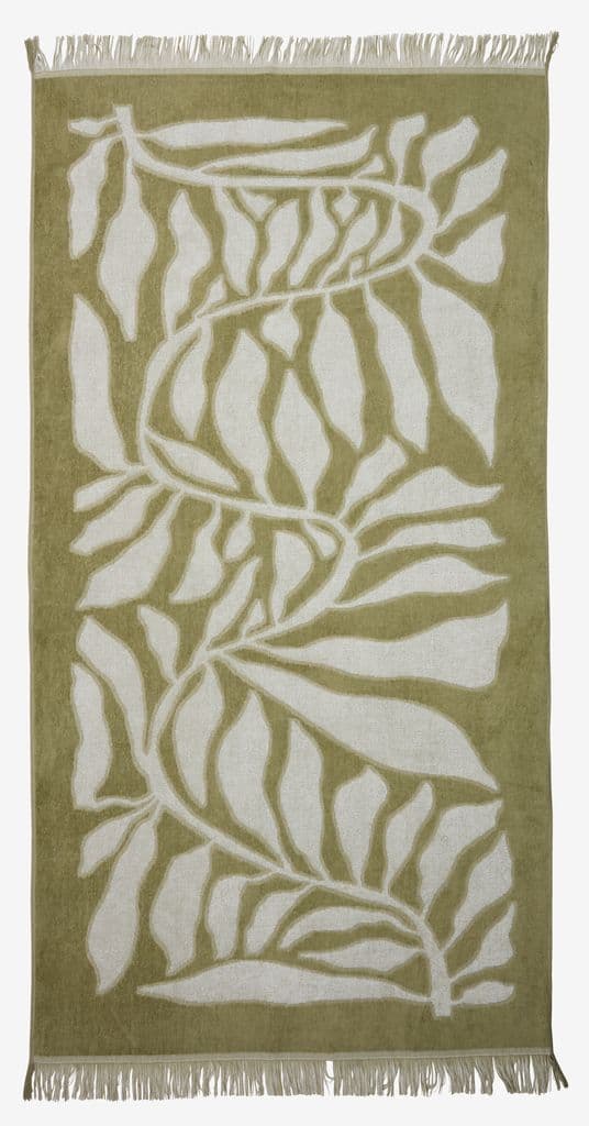 Toalha de praia ROSENFORS 80x160 verde
