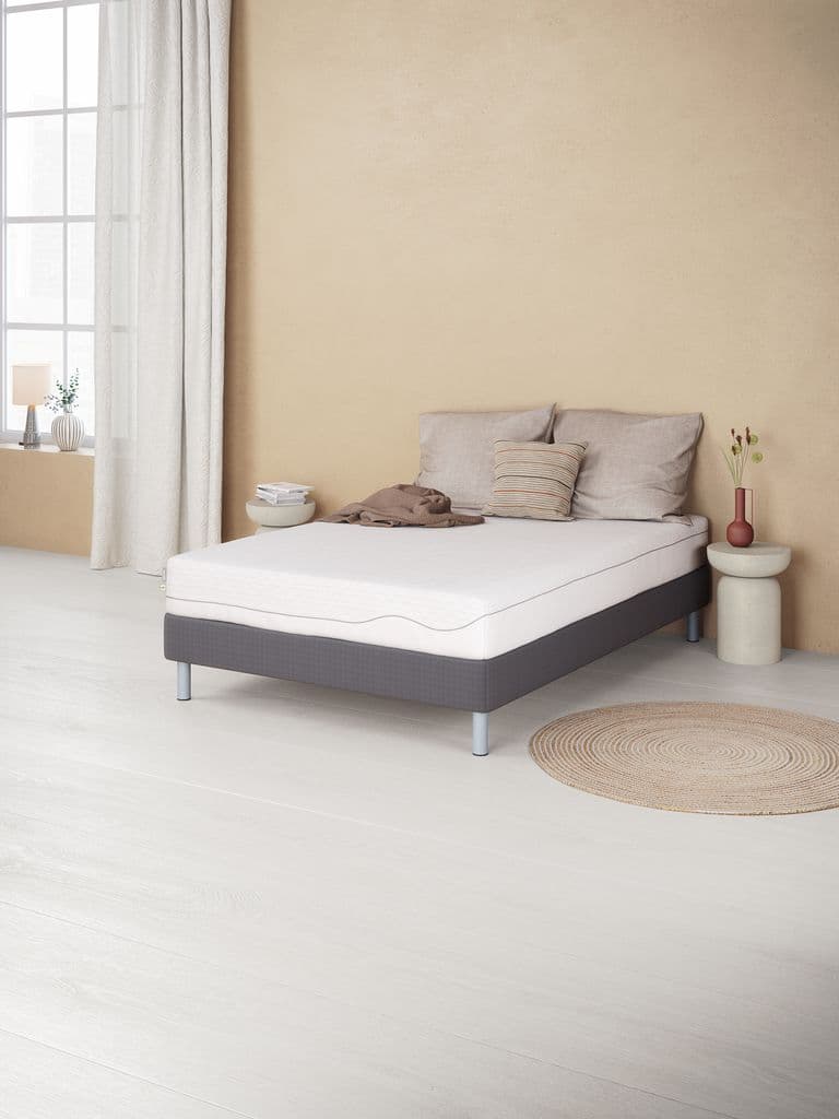Colchão espuma 160x200cm WELLPUR KVITA GF85 branco