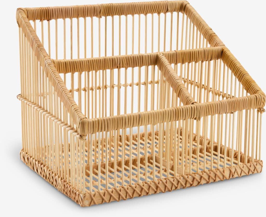 Organizador de maquilhagem HORNDAL 25x20cm bambu