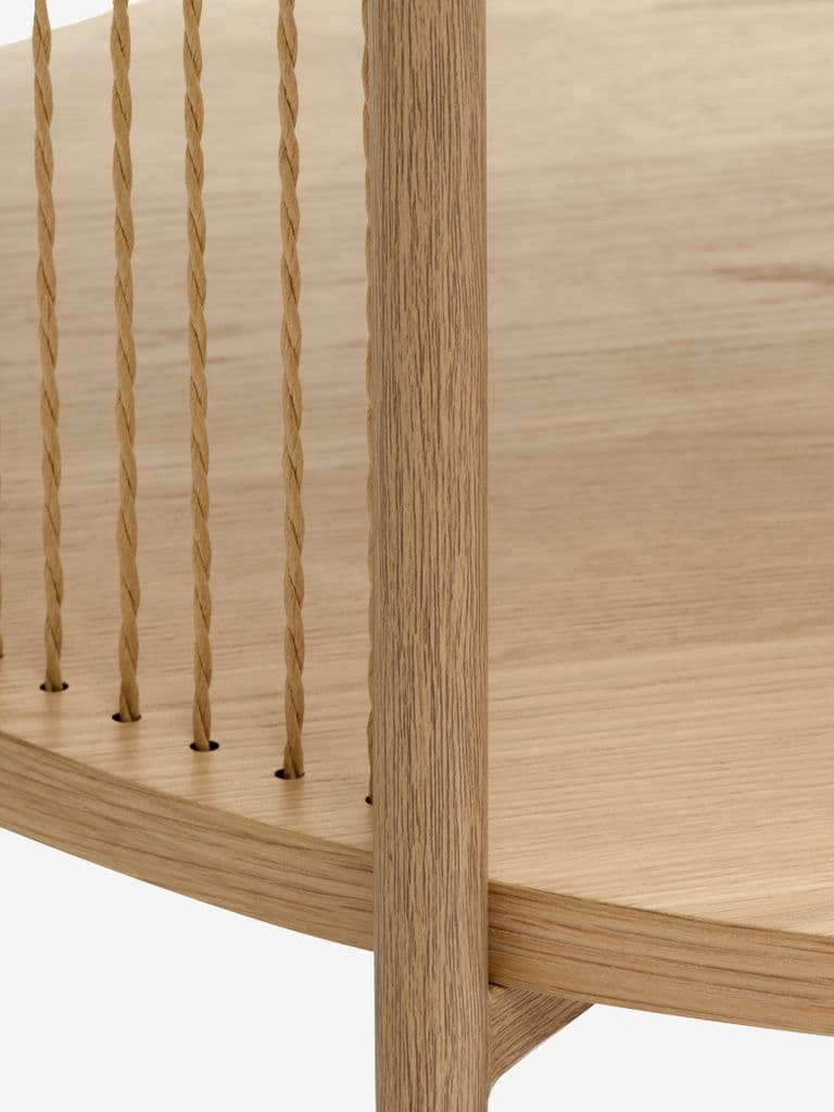 Mesa de centro EGELEV Ø70 carvalho