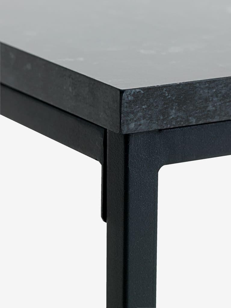 Mesa de centro TROSTERUD 50x100 cor mármore/preto
