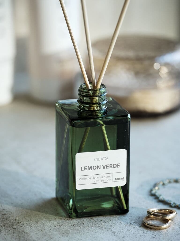Difusor mikado ENERYDA limão verde 100ml