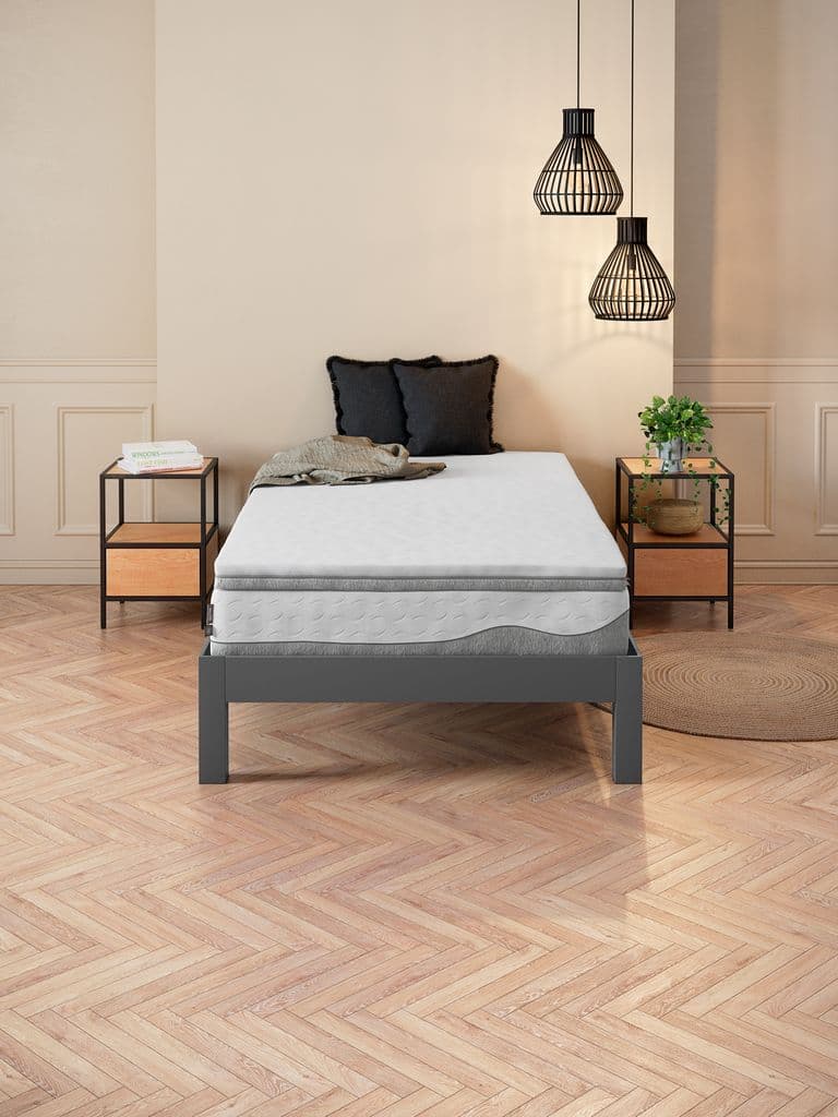 Topper 133x183cm WELLPUR BOKSELVI GT110 cinzento