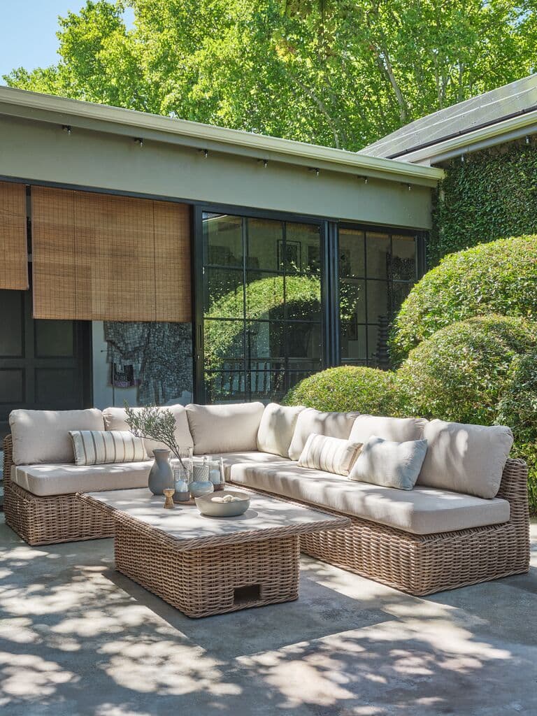 Lounge set EJER 6 lugares seca rápido natural