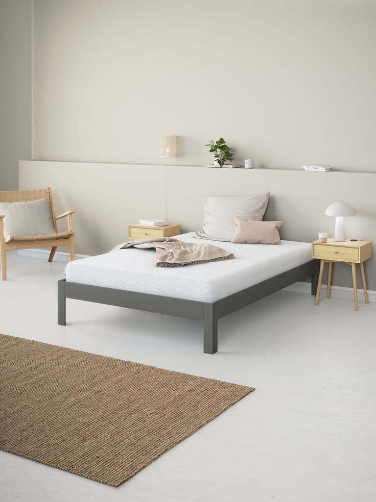 Colchão espuma 140x190cm WELLPUR GLOMMA GF30 branco