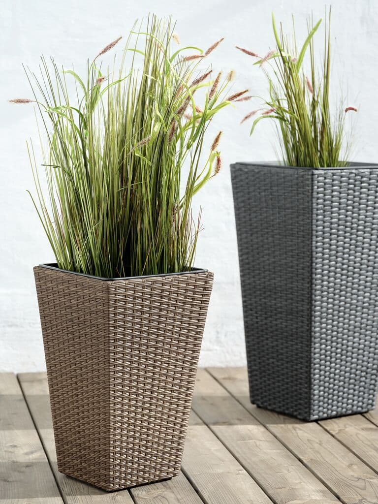 Cesto de jardim BLOMMOR L31xC31xA50 natural