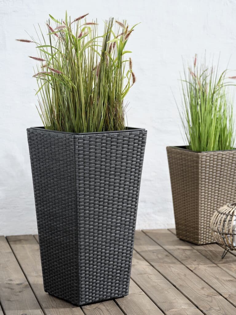 Cesto de jardim BLOMMOR L36xC36xA70 preto