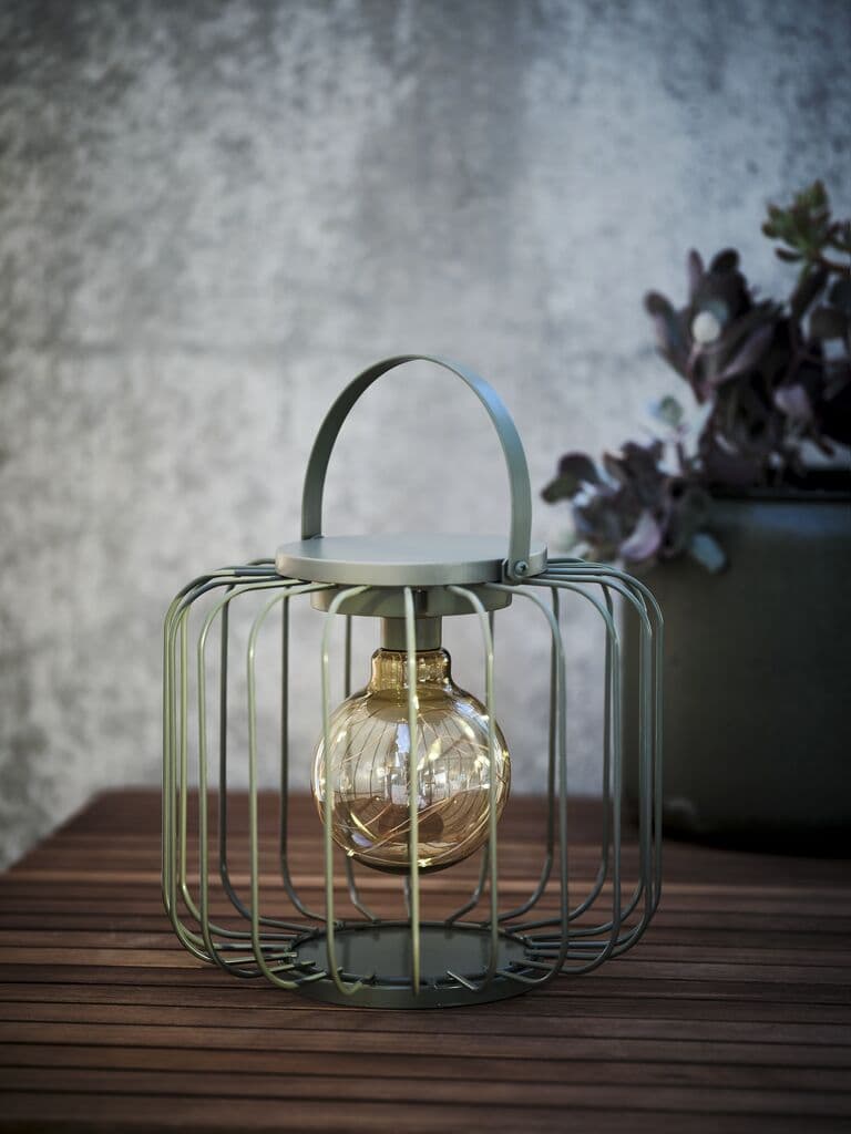 Candeeiro decorativo GLENTE Ø24xA21cm sortido