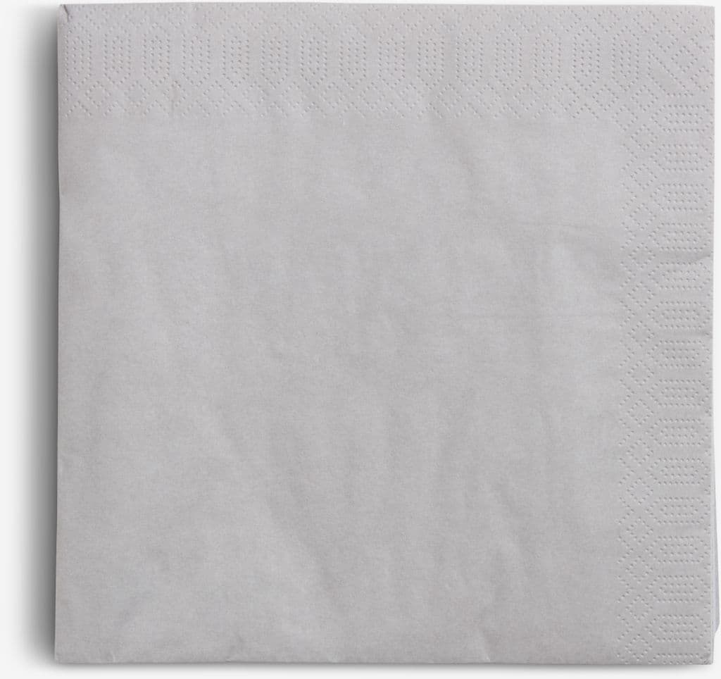 Guardanapos papel MOLTE cinzento 40x40 50 unidades