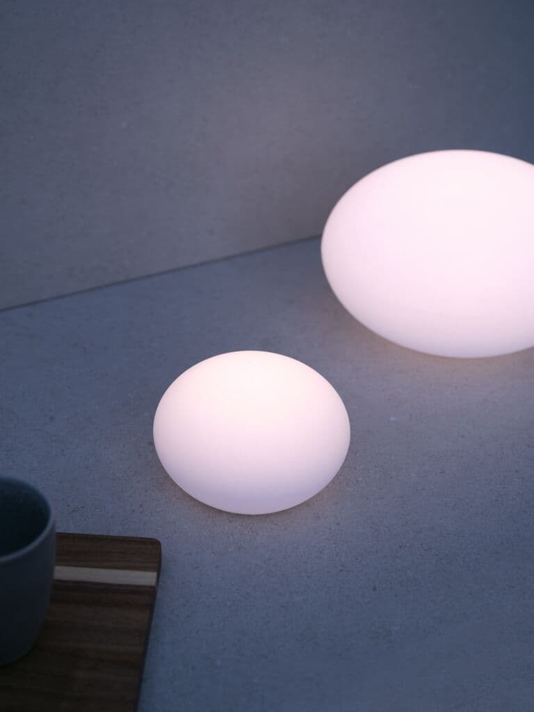 Candeeiro solar HAVESANGER Ø15xA10cm branco