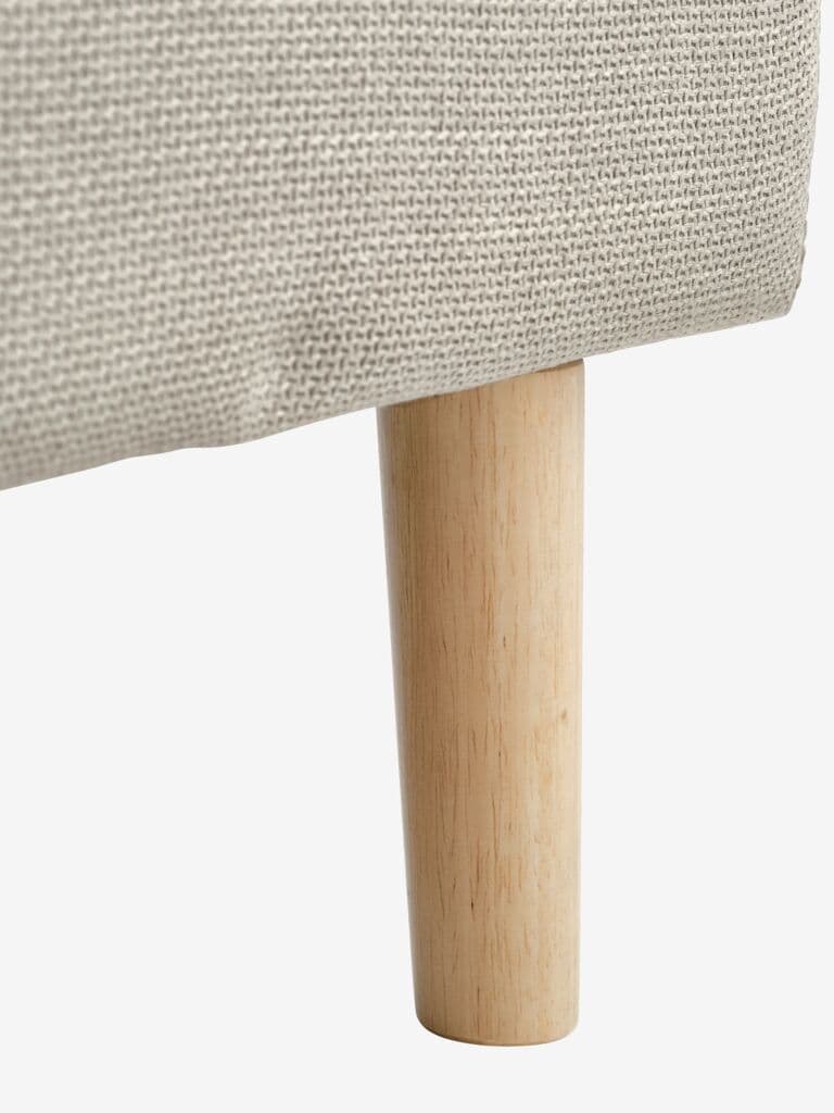 Estrutura de cama KONGSBERG 140x190 bege