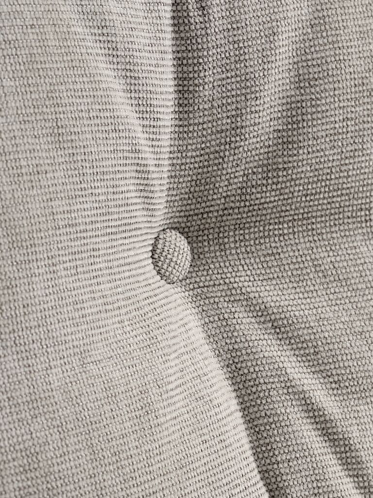sofá-cama chaise-longue VEJLBY tecido areia claro
