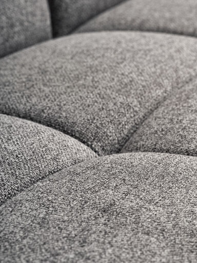 Sofá-cama NEJEDE tecido cinzento claro