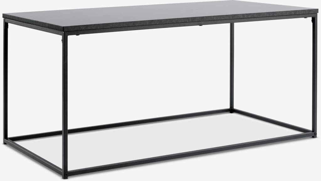 Mesa de centro TROSTERUD 50x100 cor mármore/preto
