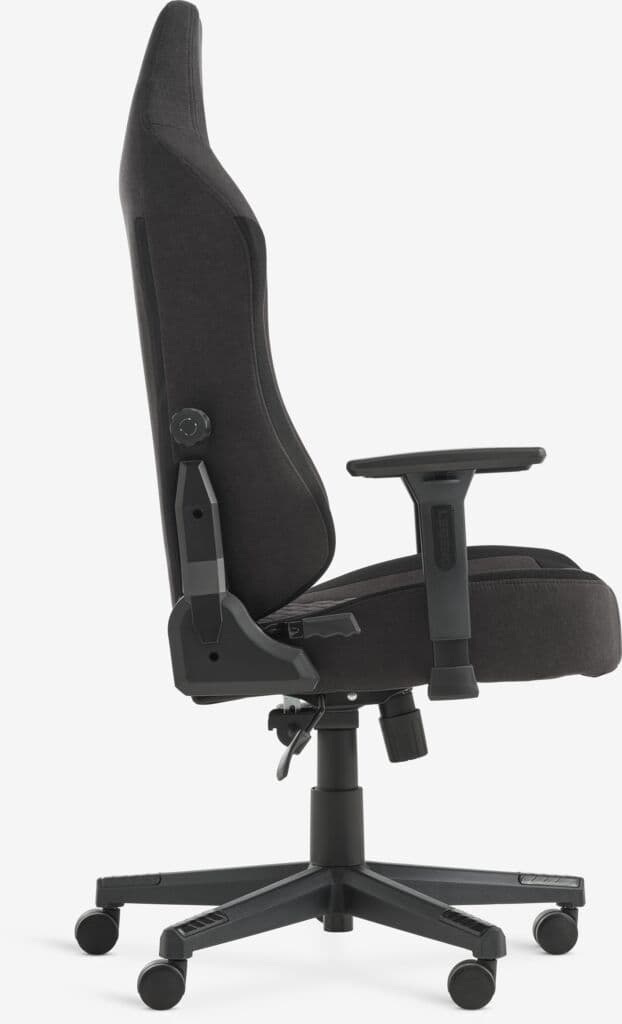 Cadeira gaming ABILDAA tecido cinzento antracite
