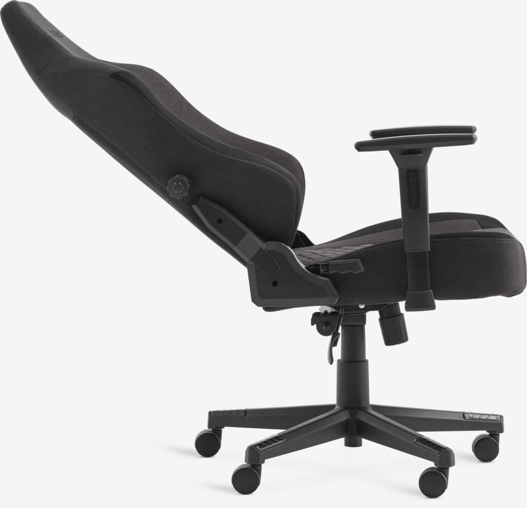 Cadeira gaming ABILDAA tecido cinzento antracite
