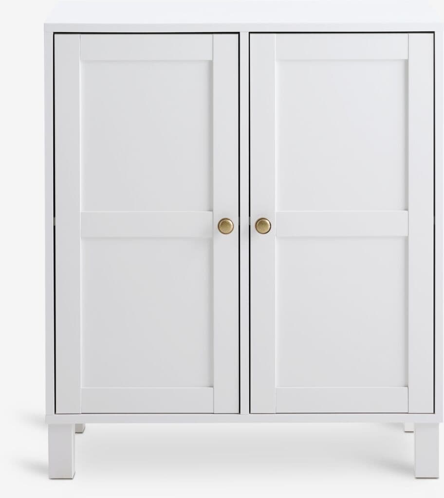 Armário SKALS 2 portas branco