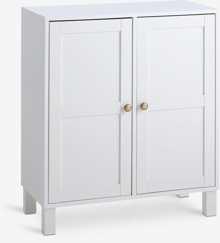 Armário SKALS 2 portas branco