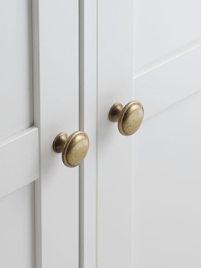 Armário SKALS 2 portas branco