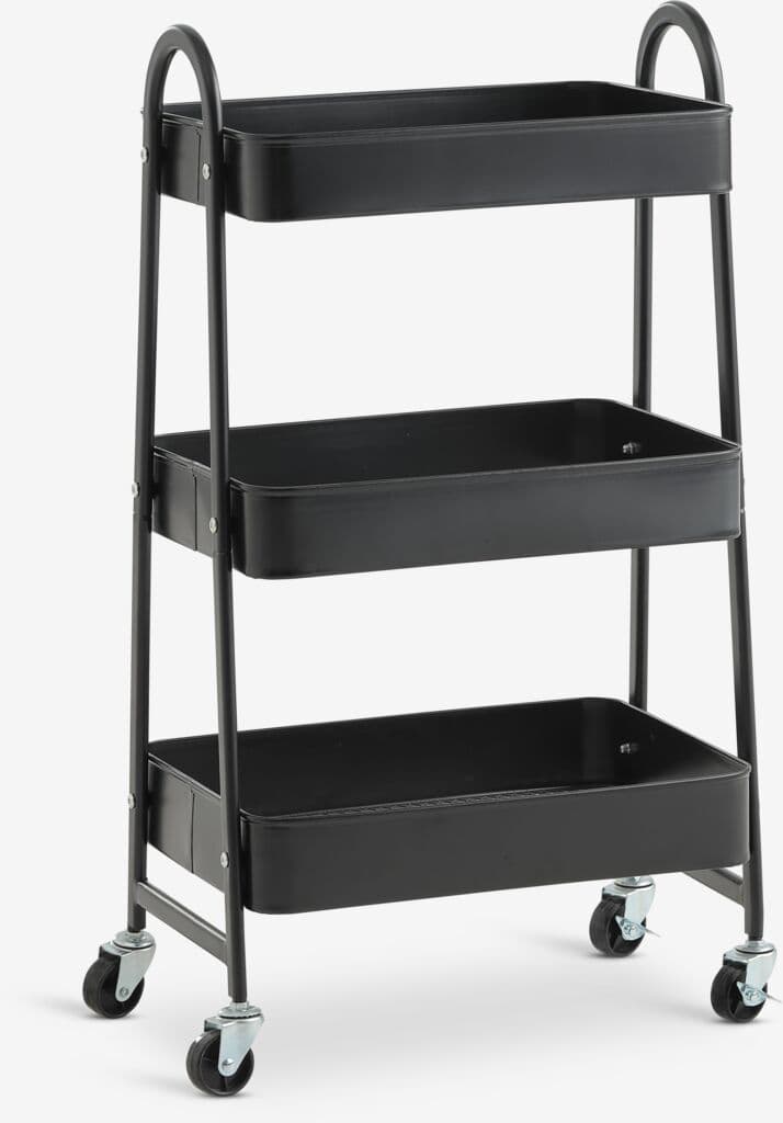 Carrinho KANSTRUP preto