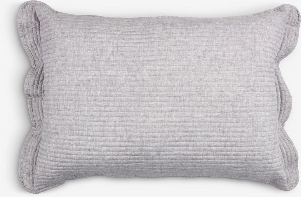Almofada de encosto FAGERKLOKKE 50x70 cinzento