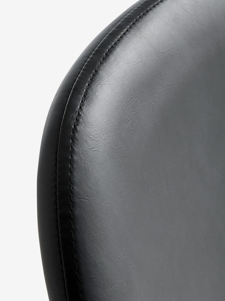 Cadeira de jantar JONSTRUP preto/carvalho
