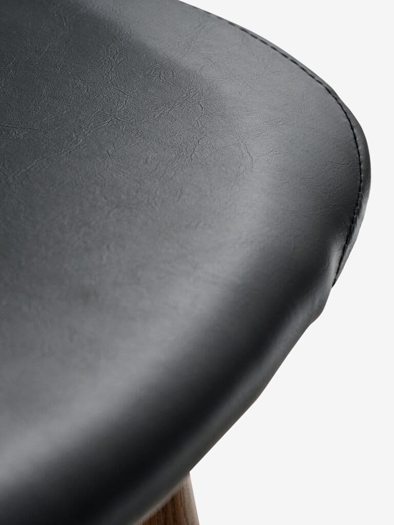 Cadeira de jantar JONSTRUP preto/carvalho