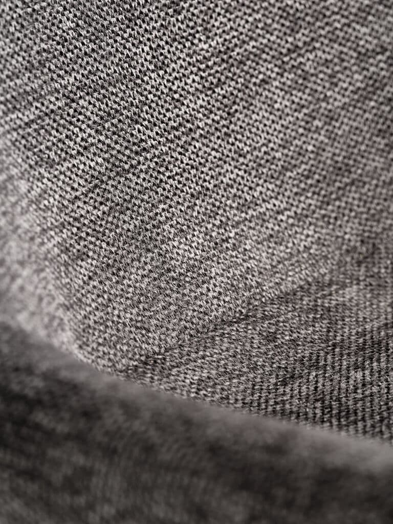 Cadeira de jantar HYGUM giratória cinzento/preto