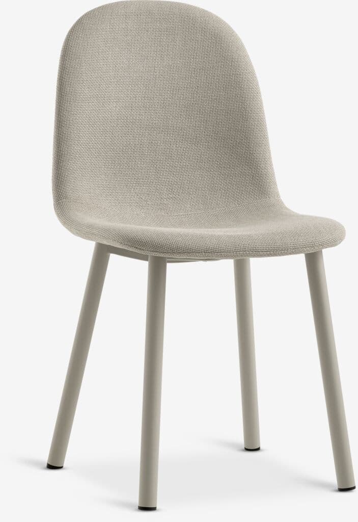 Cadeira de jantar EJSTRUP tecido bege