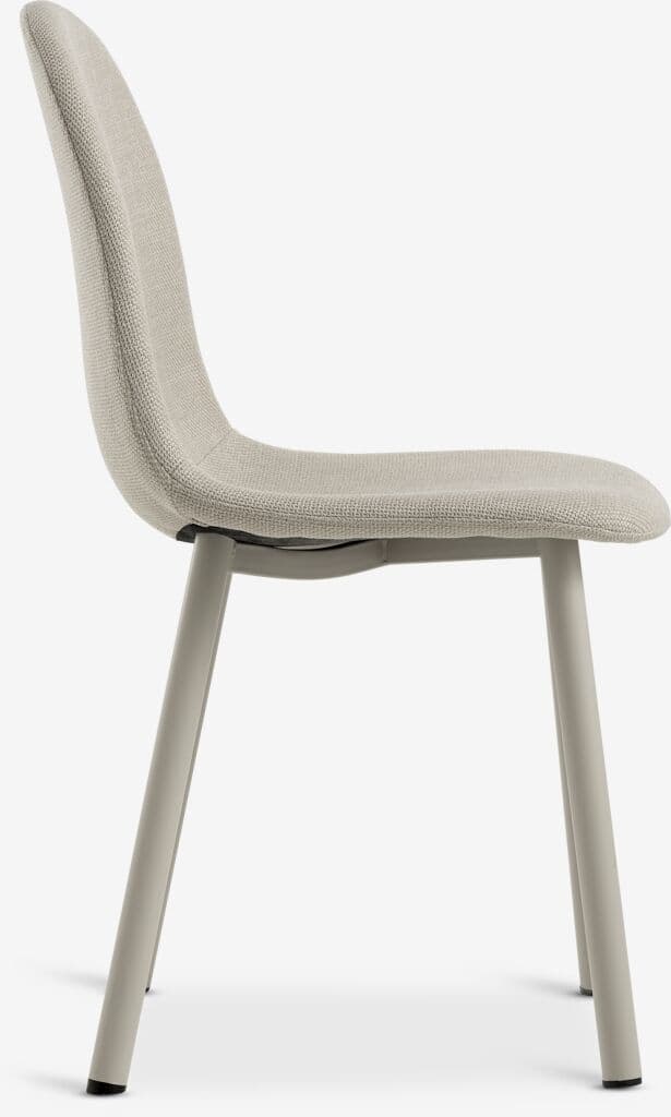 Cadeira de jantar EJSTRUP tecido bege