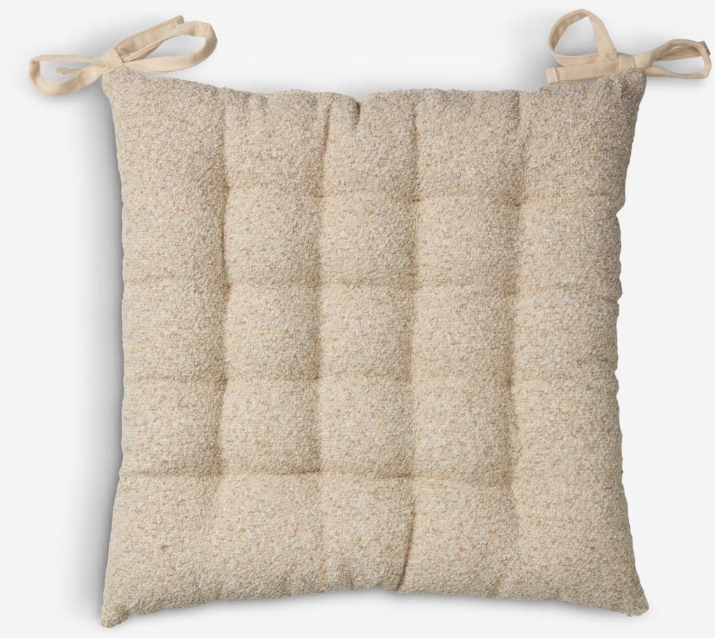 Coxim para cadeira SANDFAKS 40x40x5 bege