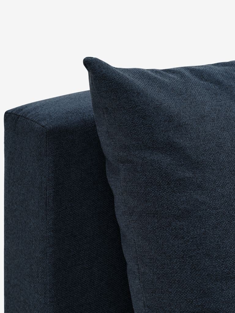 Sofá-cama NORSMINDE tecido azul