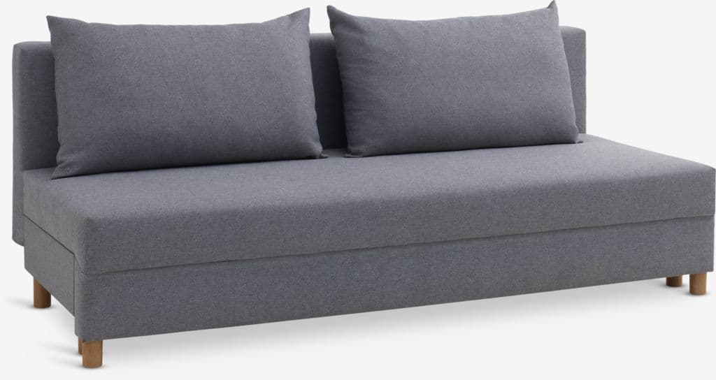 Sofá-cama NORSMINDE cinzento claro