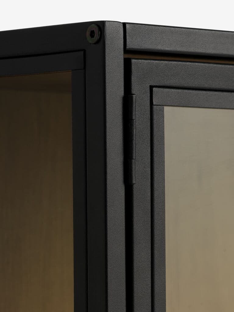 Vitrine TRAPPEDAL carvalho/preto