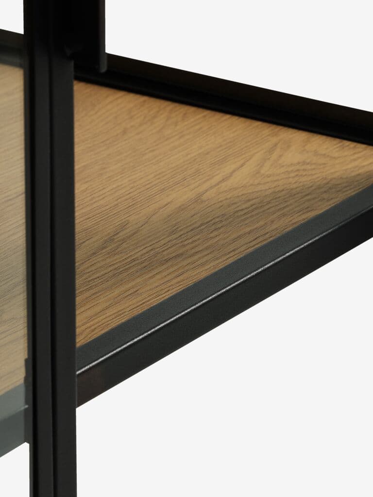 Vitrine TRAPPEDAL carvalho/preto