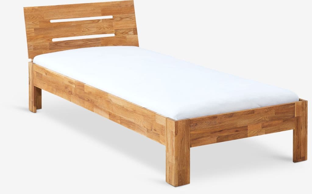 Estrutura de cama OLSKER 90x190 carvalho