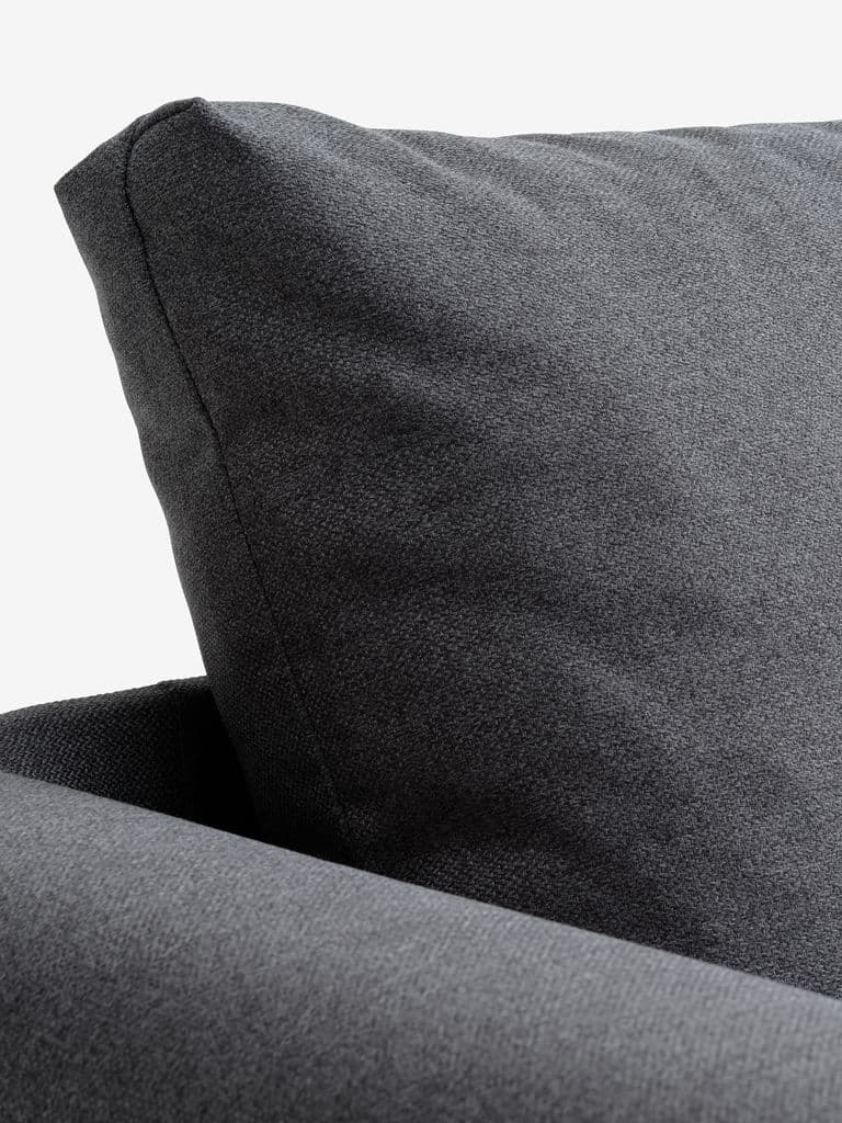 Cadeirão-cama SKILLEBEKK tecido cinzento escuro