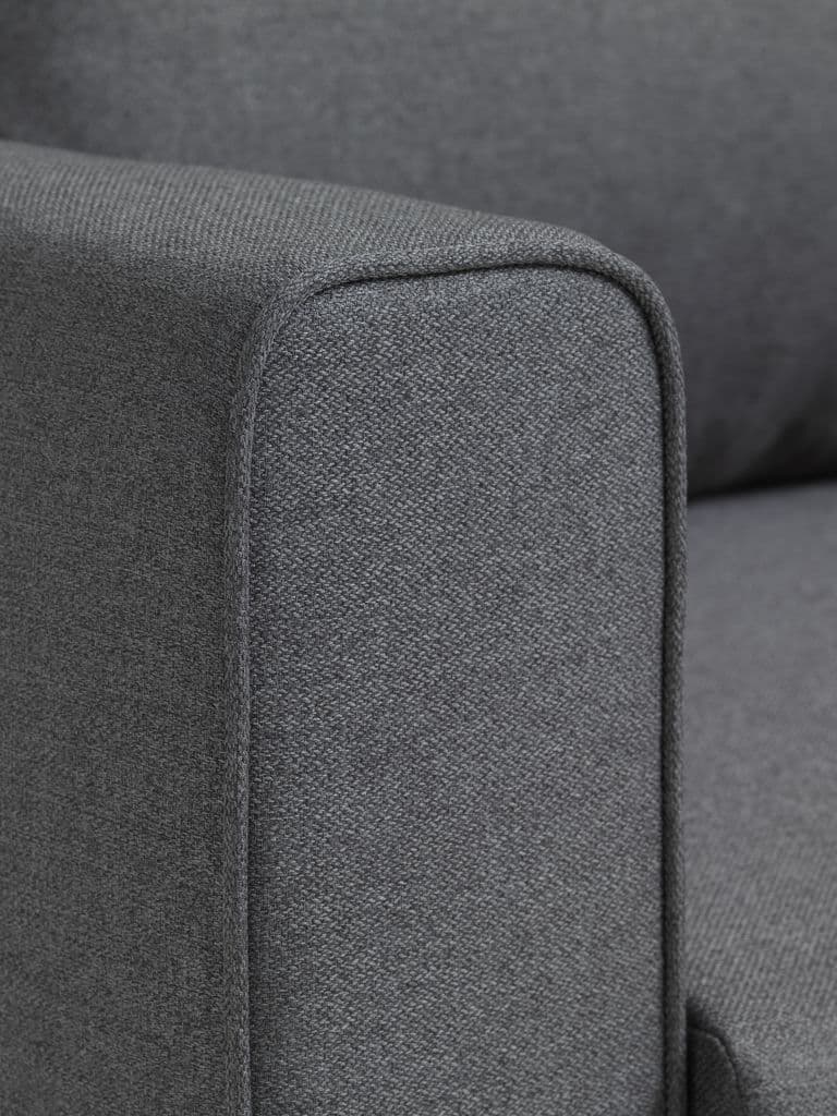Sofá-cama SKILLEBEKK cinzento escuro