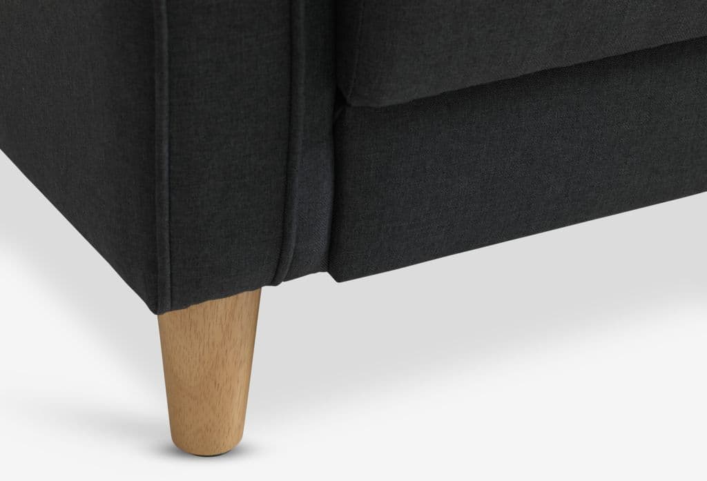 Sofá-cama TIVEDEN tecido cinzento escuro