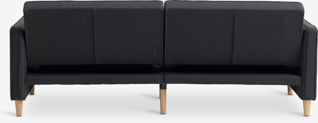 Sofá-cama TIVEDEN tecido cinzento escuro