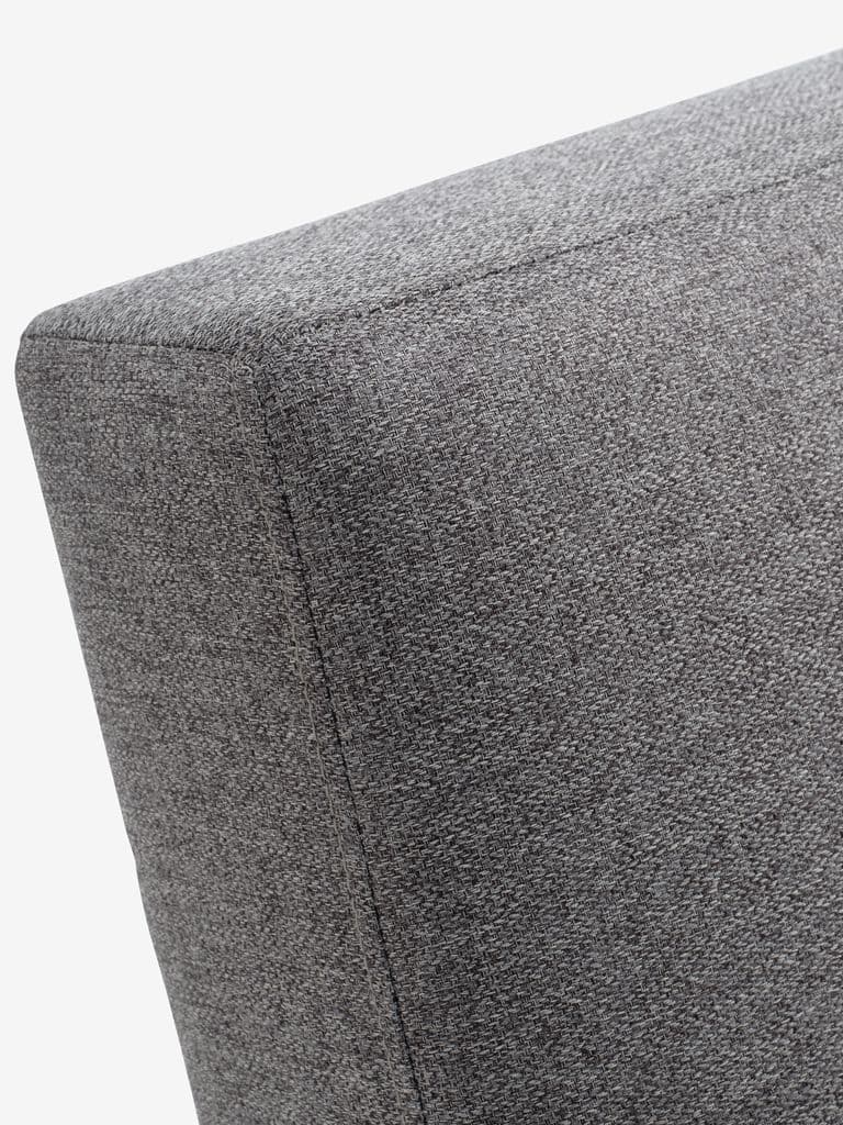 Sofá-cama HOLSTED tecido cinzento