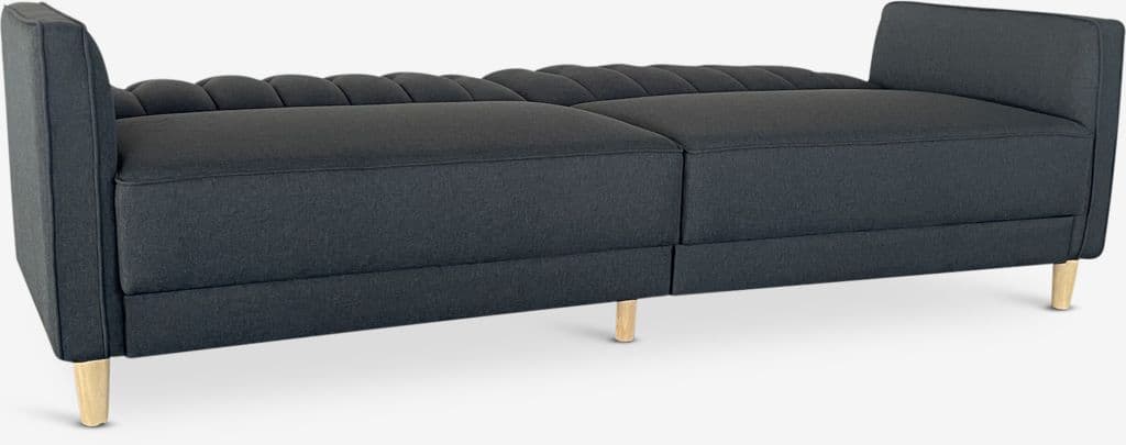 Sofá-cama TIVEDEN tecido cinzento escuro