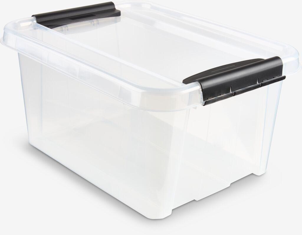 Caixa de arrumação PROBOX 32L com tampa transparente