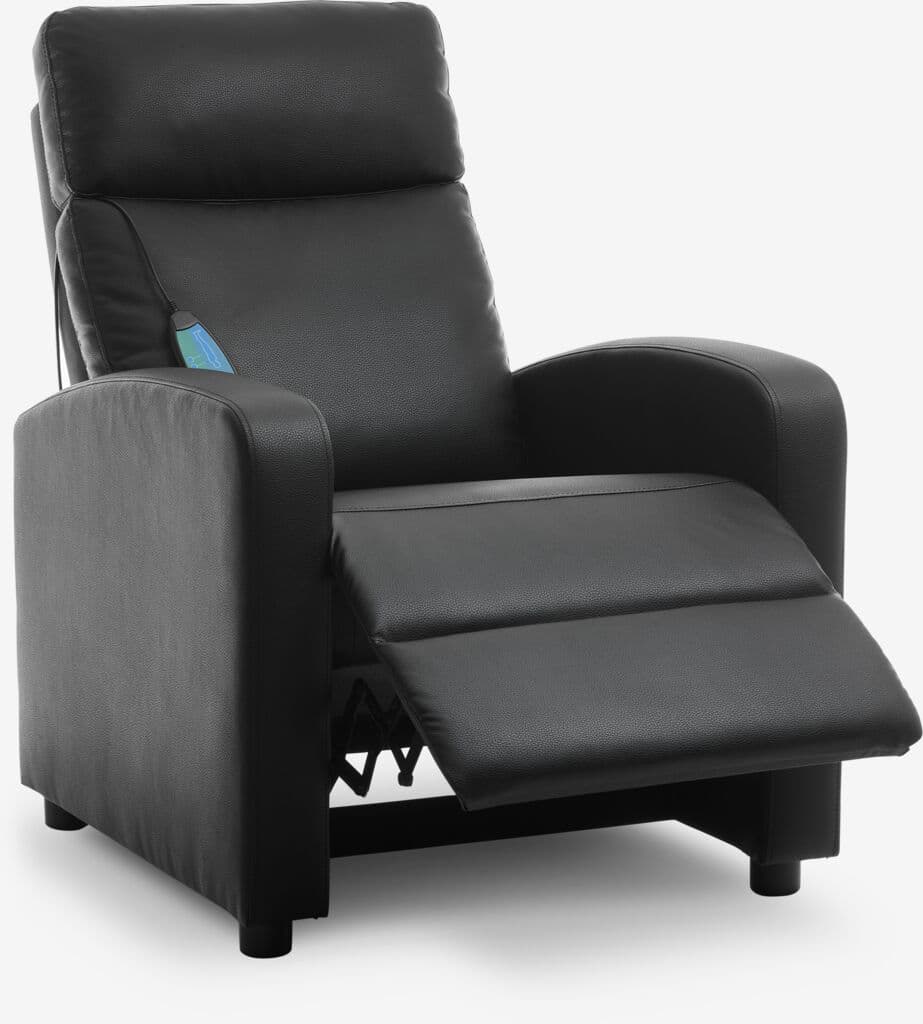 Cadeira de massagem HADRUP preto