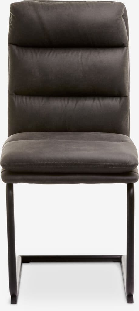 Cadeira de jantar ULSTRUP antracite/preto