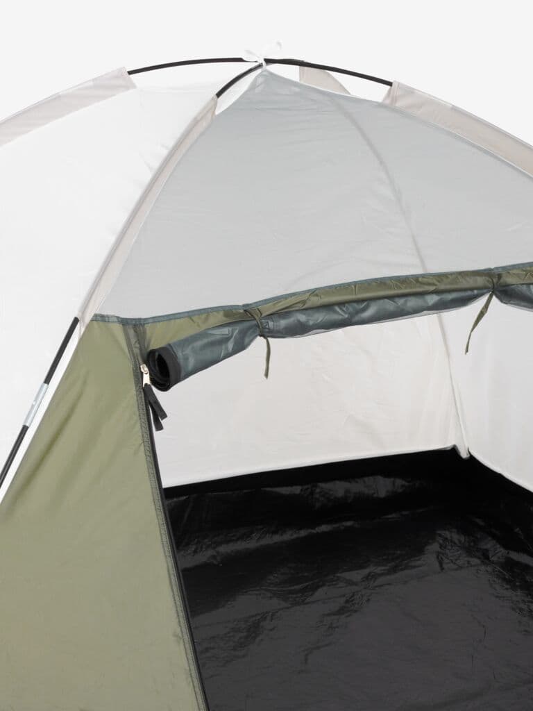 Tenda LAMMEFJORD 4 lugares azeitona/cinzento