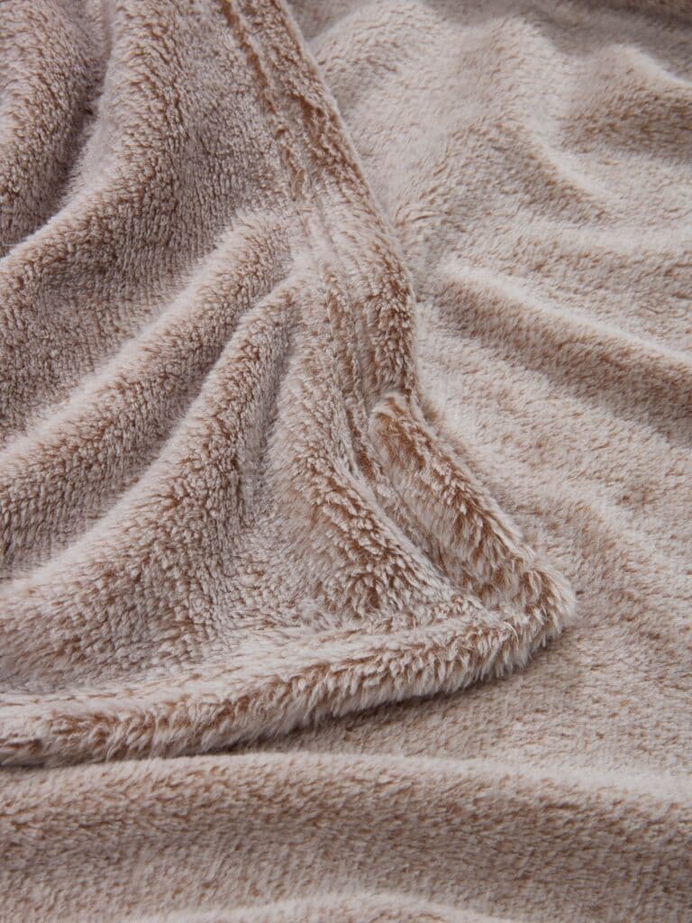 Manta polar KRATTFIOL 200x220 taupe