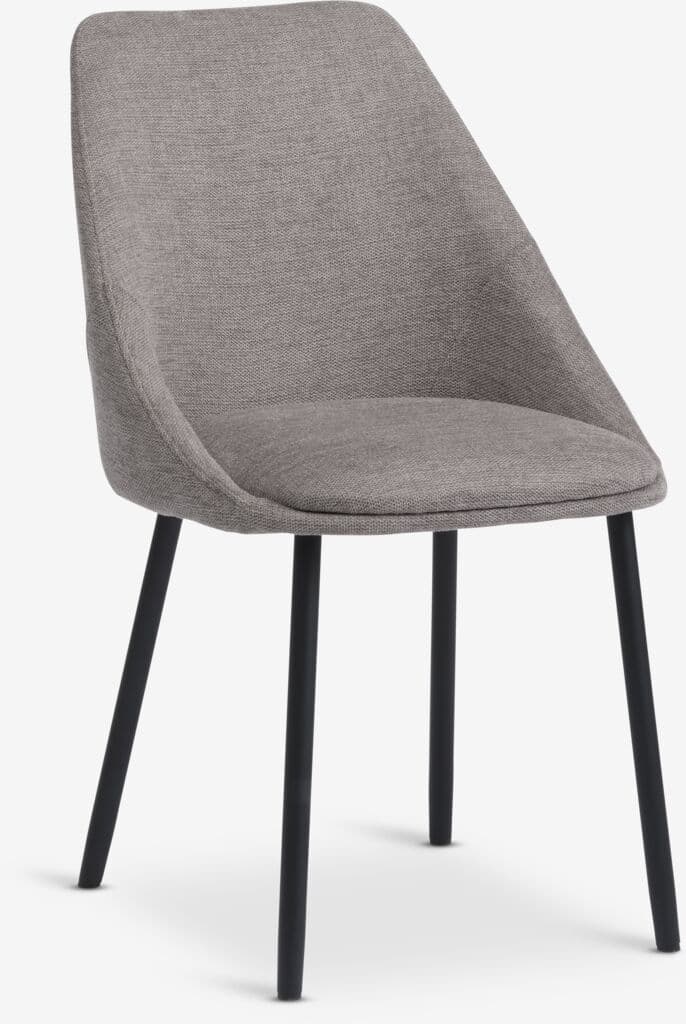 Cadeira de jantar VELLEV areia/preto
