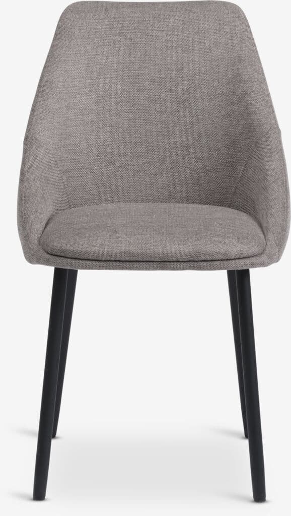 Cadeira de jantar VELLEV areia/preto